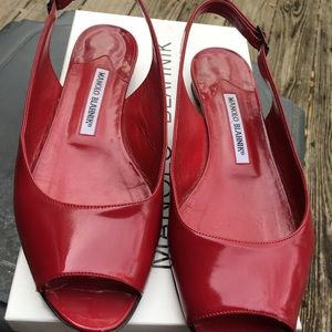 Manolo Blahnik Kilyosa Rasberry